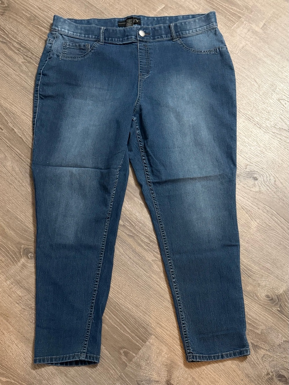 Lane Bryant Dark Wash Straight Leg Jeans Size 24